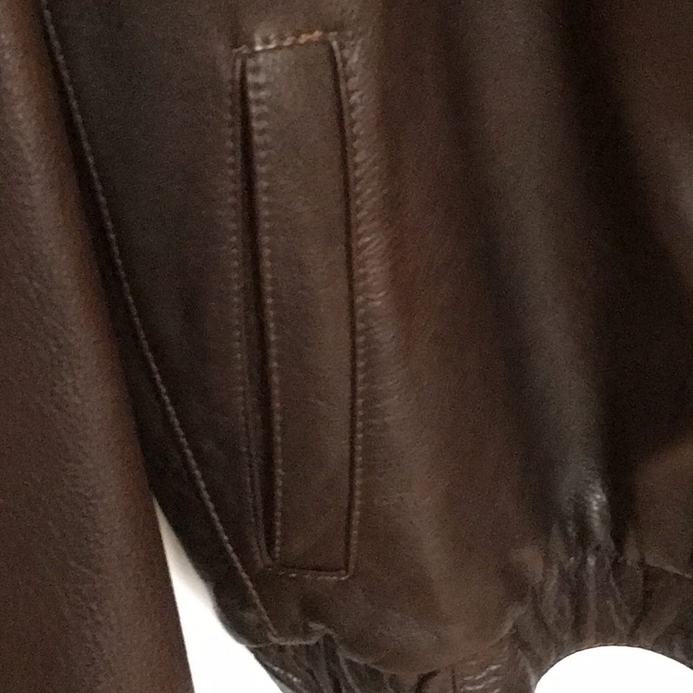 Marc New York Leather Men's Jacket (L) - Picture 6 of 8